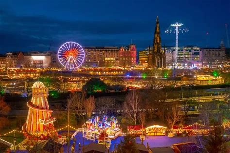 Edinburgh Christmas markets the most popular in Europe according to ...