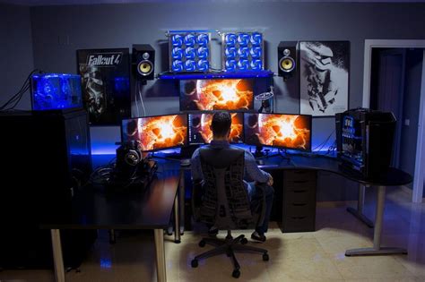 The $35,000.00 Dollar Setup. | Design salle de jeux, Installer une ...