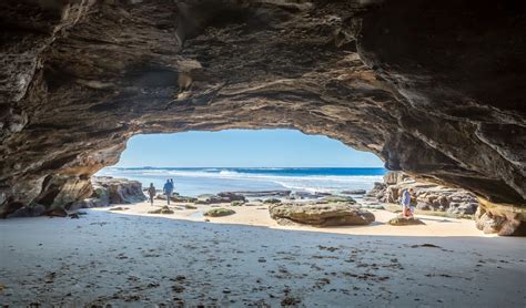 Sea Cave at Caves Beach, New Castle, Australia