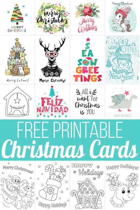 Downloadable Christmas card Printable card Holiday & Seasonal Cards ...