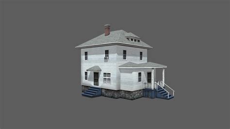 Farm House - Download Free 3D model by MaX3Dd [ee792a2] - Sketchfab