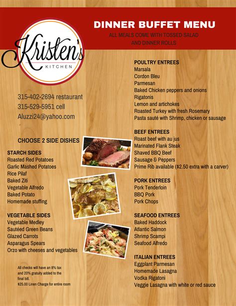 Kristen's Kitchen at Battle Island - CATERING