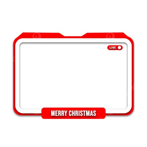 Christmas Stream Overlay Facecam Border For Twitch Youtube, Christmas ...