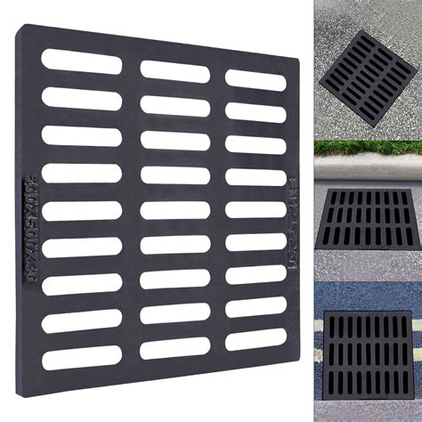 YIYIBYUS Drain Strainers Sewer Cover Grates Trench Drainage Outdoor ...