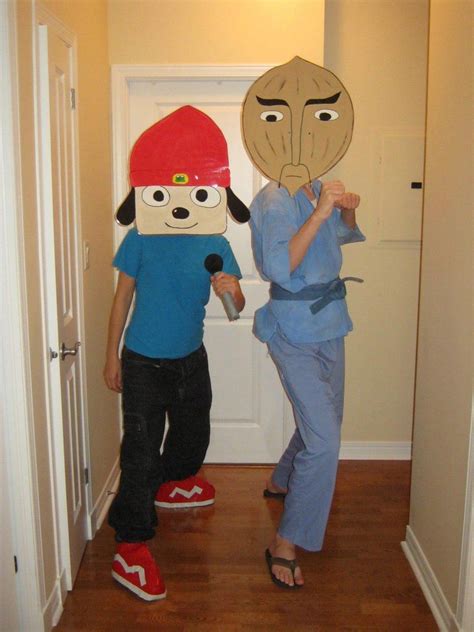 Parappa the Rapper and Chop Chop Master Onion | Rapper costume ...