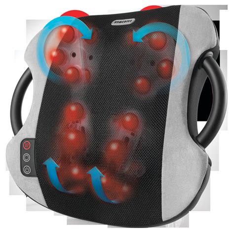 HoMedics® Shiatsu Select Kneading Back Massager with Heat , MCSBK-300H ...