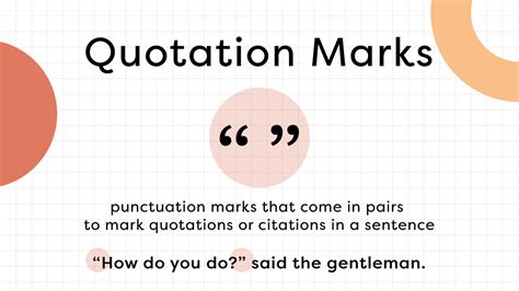 Punctuation Marks And Meanings