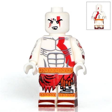 Ghost Of Sparta Kratos Lego Minifigure Toys