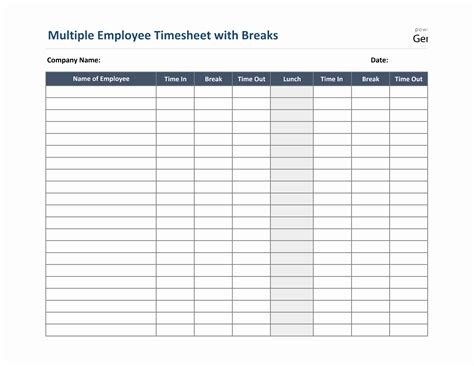 Timesheet Invoice Template Excel – PARAHYENA