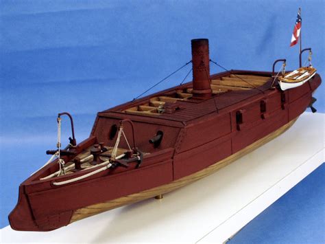 Cottage Industry Ships 1/96 CSS Arkansas Confederate Ironclad Warship ...