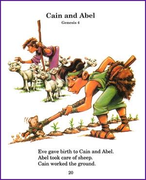 Cain And Abel Bible Story For Preschoolers - Caini Romania