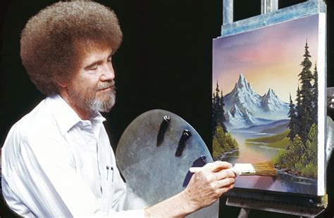 Bob Ross Is Making A Happy Little Comeback At Public Library Paint ...