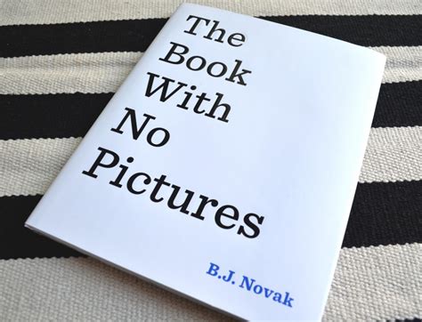 The Book With No Picture by B J Novak (Paperback) - Leo & Bella