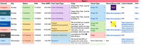 How to Create a Social Media Calendar in 5 Easy Steps (with Template)