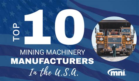 Largest Mining Machinery Manufacturers in the U.S. - IndustrySelect®