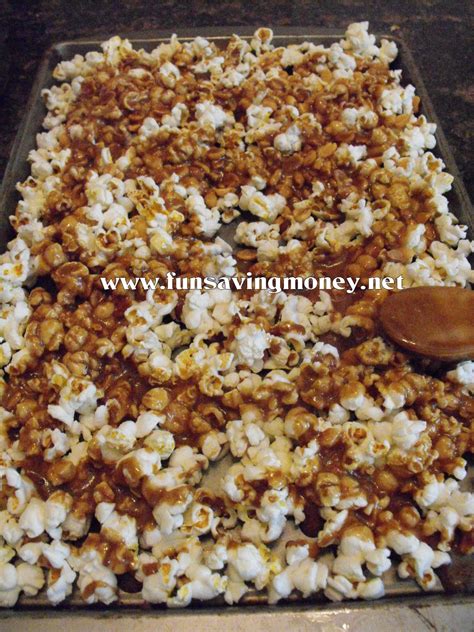 Homemade Cracker Jack Popcorn Recipe-Mom Luck