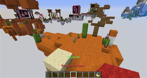 Parkour Warrior from Minecraft Championship 6 - Replica Minecraft Map