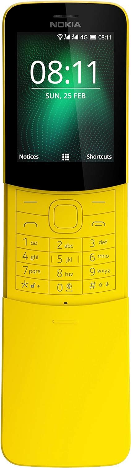 Nokia 8110 4G Duos - Banana Yellow KaiOS Phone Sri Lanka | Ubuy