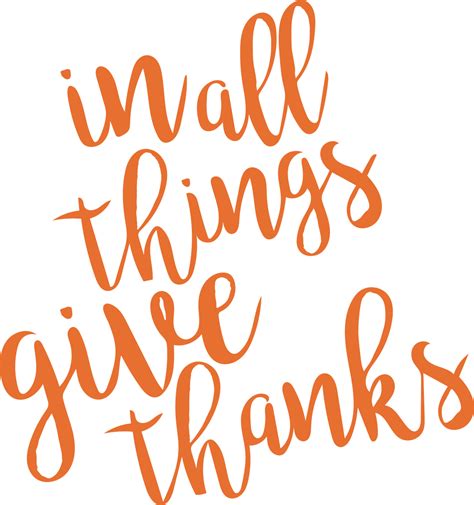 In All Things Give Thanks SVG Cut File - Snap Click Supply Co.