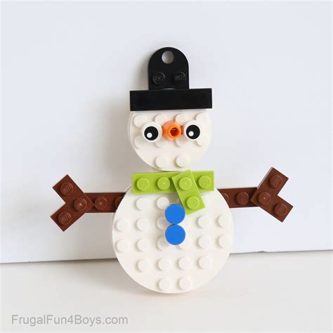 Build LEGO Christmas Ornaments - Frugal Fun For Boys and Girls