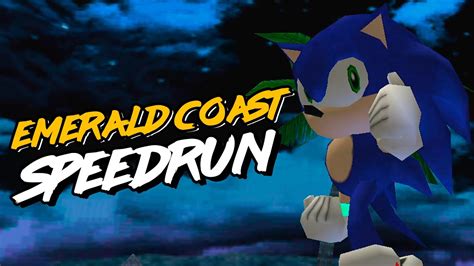 SPEEDRUN - Sonic Adventure (Emerald Coast) - YouTube