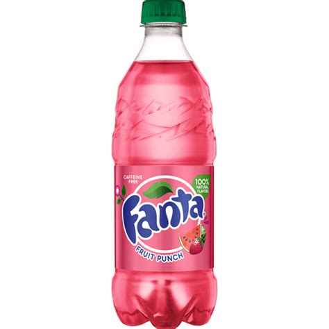 Fanta Fruit Punch Soda Bottle, 20 fl oz | Shop | Foodtown