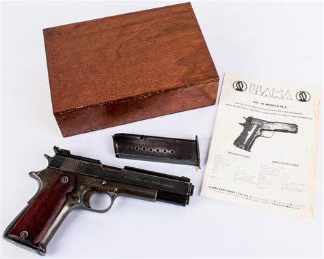 Llama Pistols - Guide to Value, Marks, History | WorthPoint Dictionary