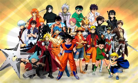 Cool Anime Characters Wallpaper