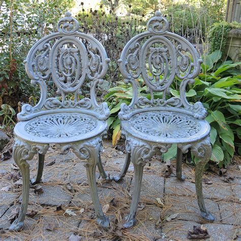 Ornate Vintage Cast Iron Garden Chairs | EBTH