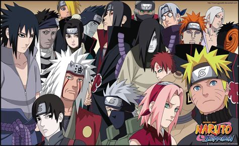 Naruto Shippuden All Characters Wallpapers - Top Free Naruto Shippuden ...