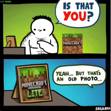 Nostalgia in 1 picture : r/MinecraftMemes