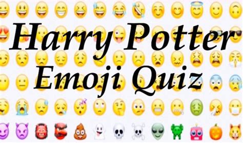 Harry Potter Emoji Challenge!! | Harry Potter Amino