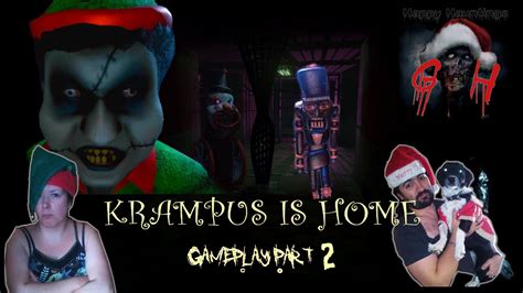 Krampus is Home part 2-Christmas horror game we escaped ... | Christmas ...