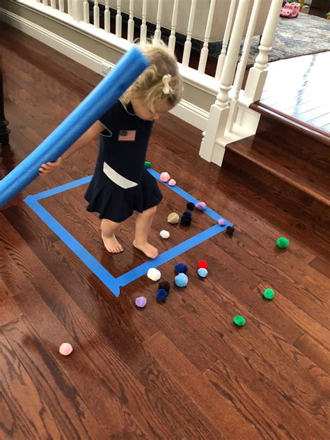 Toddler Approved!: Pom Pom Push Indoor Game for Kids