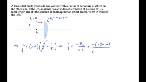 Simple Lens Maker Formula Questions Physics Formulas For Class 12 State ...