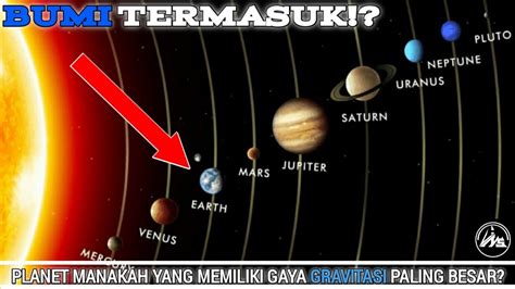 5 PLANET YANG MEMILIKI GAYA GRAVITASI TERBESAR! | BUMI TERMASUK!? - YouTube