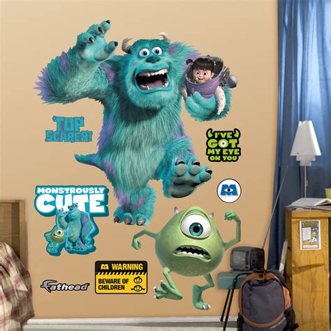 Monsters Inc. - Monsters Inc. - Disney | Monsters inc nursery, Wall ...