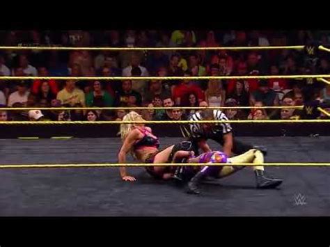 Charlotte Flair Figure Four Headscissors on Bayley #2 - YouTube