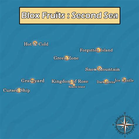 Blox Fruits Map - All Islands, Locations, & Level Requirements - Pro ...