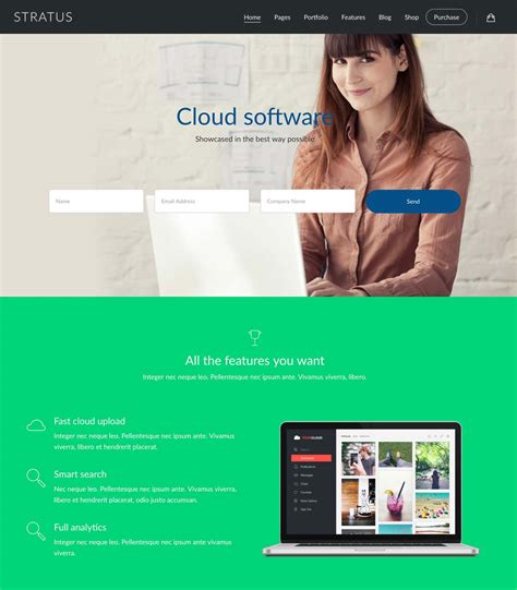 Die 10 besten Wordpress Landingpage Templates