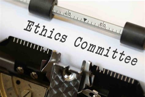 Ethics Committee - Free of Charge Creative Commons Typewriter image