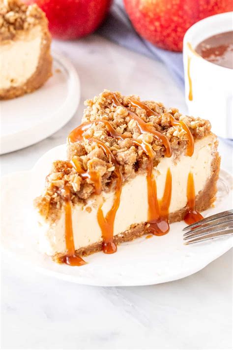 Caramel Apple Crumble Cheesecake! – Peytons View