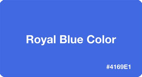 Royal Blue Color: Best Practices, Color Codes, Palettes & More!