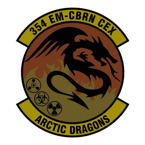 354 CES EM CBRN OCP Patch | 354th Civil Engineer Squadron Patches