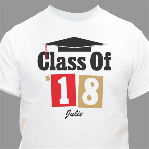 Personalized 2017 Graduation T-Shirt | GiftsForYouNow.com