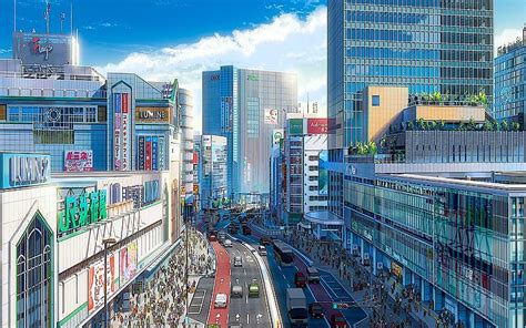 Anime, City, Tokyo, Your Name, Kimi No Na Wa, HD wallpaper | Peakpx