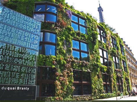 Musee du quai Branly Greenwall - Greenroofs.com