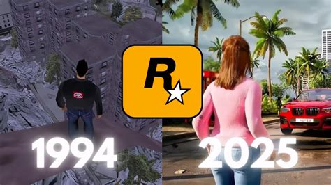 Evolution of Rockstar Games [1994-2025] - YouTube