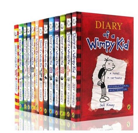 NEW! Diary of a Wimpy Kid Box Set Collection 1-23 Books by Jeff Kinney ...