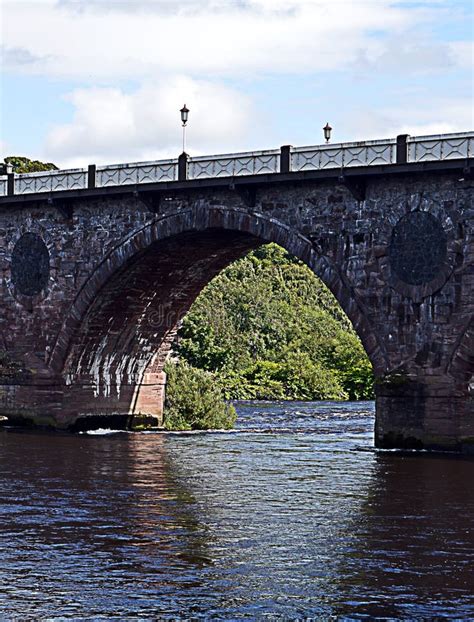 Old Bridge Over the River Tay, Perth Scotland Stock Image - Image of ...